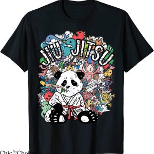 Jiu Jitsu T-Shirt Panda Brazilian Martial Arts Trendy