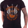 Johnny Cash T-shirt Cool Guitar Wings Outlaw Music Vintage