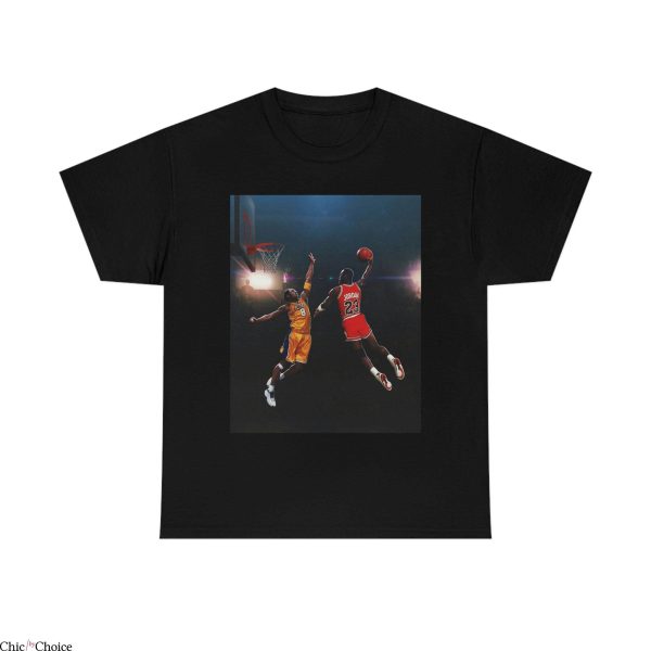 Kobe Bryant T-Shirt Michael Jordan And Kobe Basketball