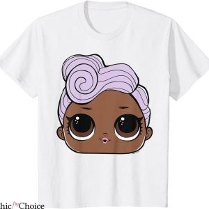 LOL Doll Birthday T-Shirt LOL Surprise DJ Big Face Tee
