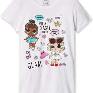 LOL Doll Birthday T-Shirt LOL Surprise Girls’ Big Glam Club