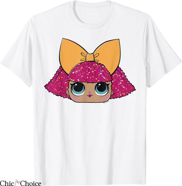 LOL Doll Birthday T-Shirt LOL Surprise Glitter Queen Face