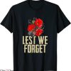 Lest We Forget T-Shirt Memorial Day Dog Tag Patriotic Day