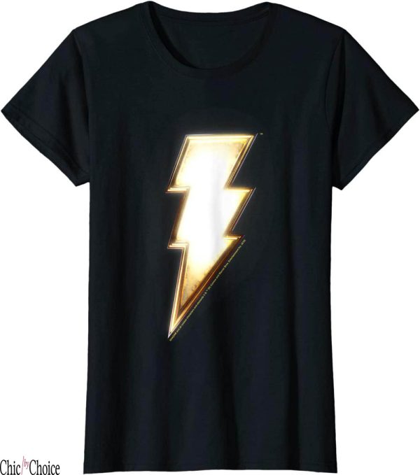 Lightning Bolt T-Shirt DC Comics Shazam