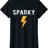 Lightning Bolt T-Shirt Electrician Gift Sparky Nickname