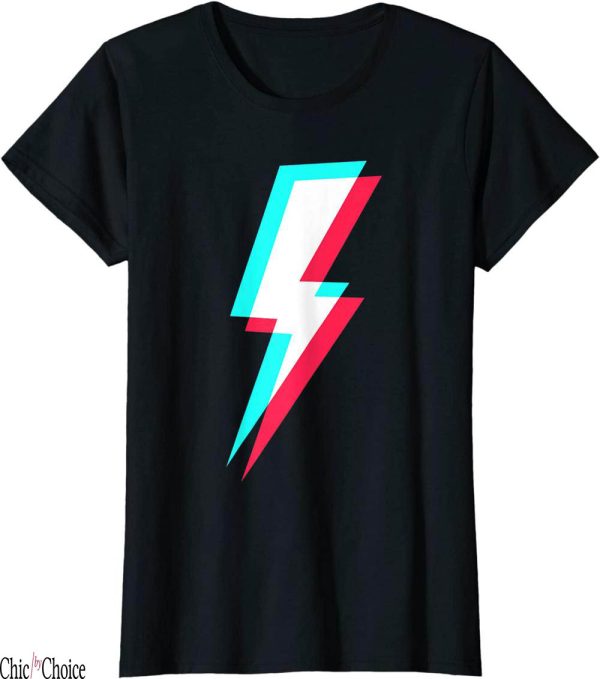 Lightning Bolt T-Shirt Symbol Power Electricity Graphic