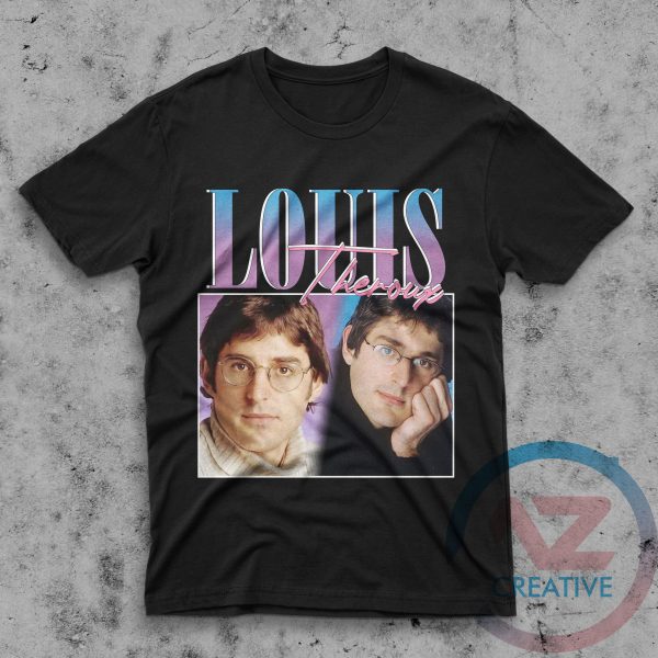 Louis Theroux T-Shirt Hip Hop Retro Vintage Style Birthday