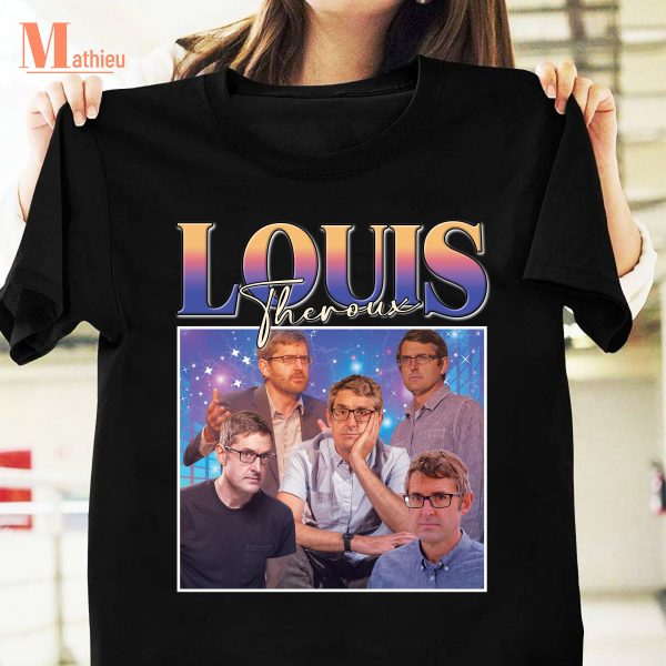 Louis Theroux T-Shirt Homage Documentary Filmmaker For Fans