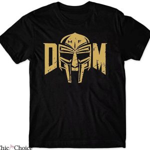MF Doom T-Shirt Rap Hip Hop Funny Vintage Rapper Fans Tee