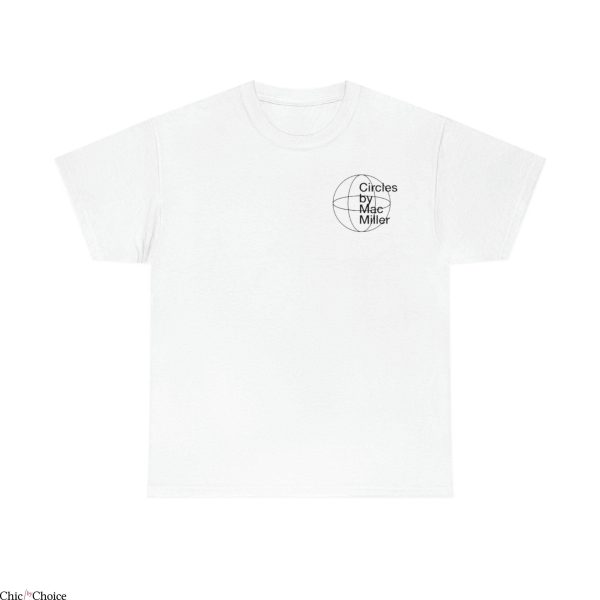 Mac Miller T-Shirt Circle Rap Hip-Hop Album Merch Tee