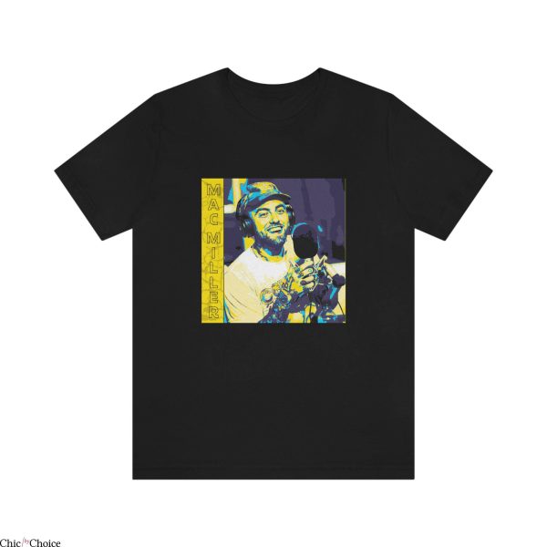 Mac Miller T-Shirt Vintage Hip-Hop Rapper Producer Fans Tee