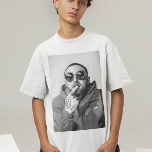 Mac Miller T-Shirt Vintage Inspired Self Care Swimming Rap
