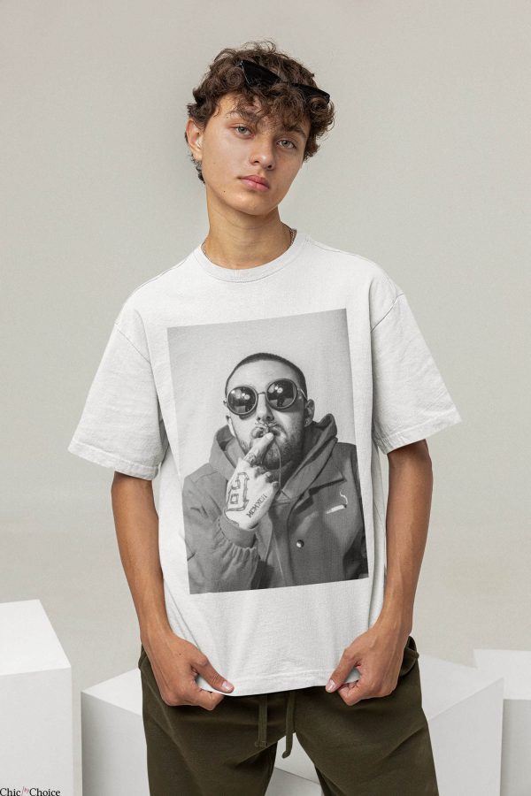 Mac Miller T-Shirt Vintage Inspired Self Care Swimming Rap