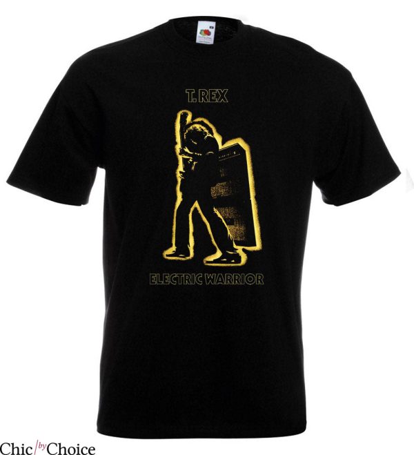 Marc Bolan T-Shirt T Rex Electric Warrior Tyrannosaurus Tee