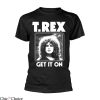 Marc Bolan T-Shirt T Rex Get It On Guitarist Singer Tee
