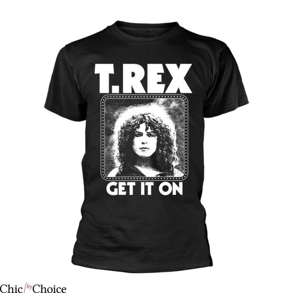 Marc Bolan T-Shirt T Rex Get It On Guitarist Singer Tee