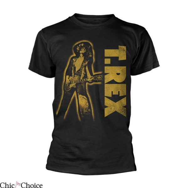 Marc Bolan T-Shirt T Rex Guitar Rock Singer Songwriter