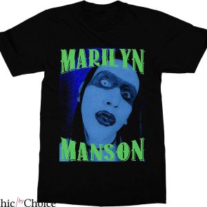 Marilyn Manson T-shirt Vintage Style Cool Rock Legend