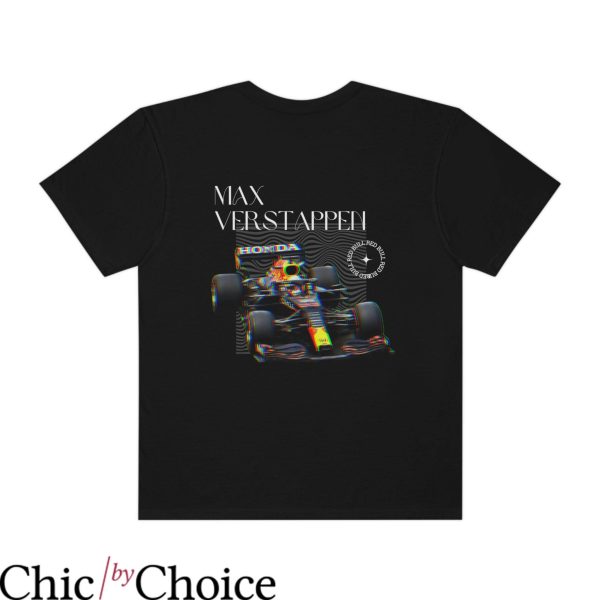 Max Verstappen T-Shirt Car Formula One Aesthetic Racing Tee
