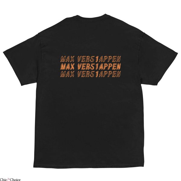 Max Verstappen T-Shirt Motorsport F1 Racing Driver Cool