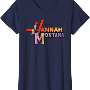 Miley Cyrus T-Shirt Disney Channel Hannah Montana Logo