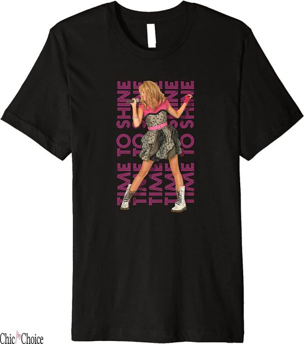Miley Cyrus T-Shirt Disney Hannah Montana Time To Shine