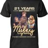 Miley Cyrus T-Shirt Signature Thank You The Memories Rock