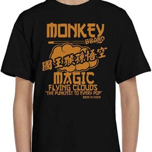 Monkey Magic T-Shirt Flying Clouds The Pukiest To Every Pop