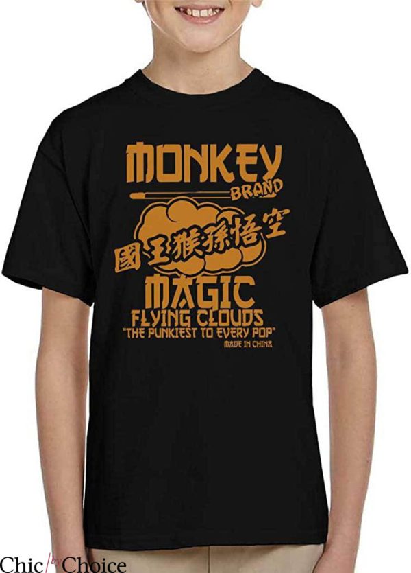 Monkey Magic T-Shirt Flying Clouds The Pukiest To Every Pop
