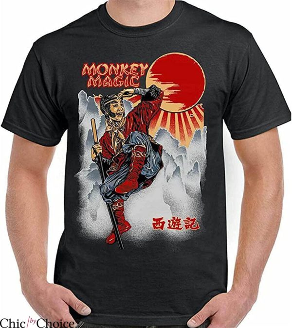 Monkey Magic T-Shirt Retro Chinese Fantasy TV Show Tee