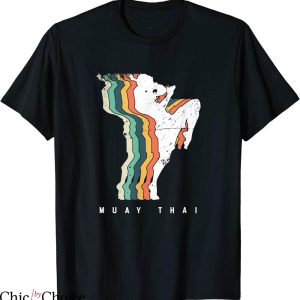 Muay Thai T-Shirt Vintage Fighter Thailand Martial Arts