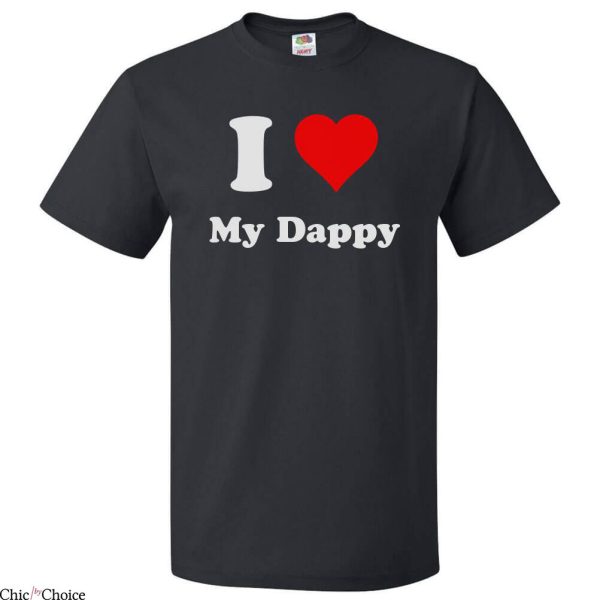 N Dubz T-Shirt I Love My Dappy Hip Hop Trio Member Classic