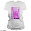N Dubz T-Shirt Sign Of The Horns Pink Y2K Style N-Dubz Tee