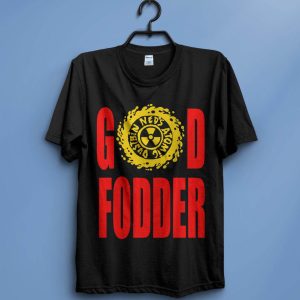 Ned’s Atomic Dustbin T-Shirt Logo God Fodder Rock Band