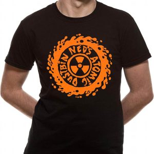 Ned’s Atomic Dustbin T-Shirt Loud Distribution Logo Tee