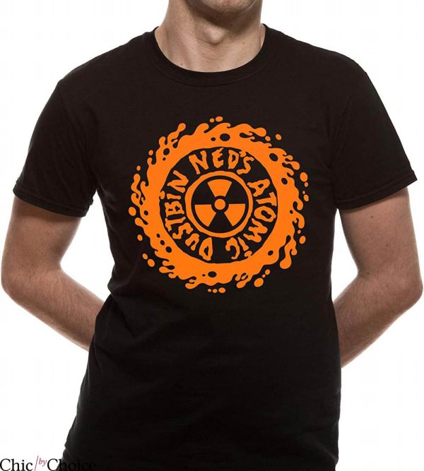 Ned’s Atomic Dustbin T-Shirt Loud Distribution Logo Tee