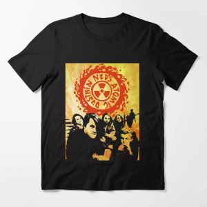 Ned’s Atomic Dustbin T-Shirt Red Logo Rock Music Band