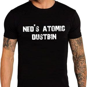 Ned’s Atomic Dustbin T-Shirt Vintage Birthday Novelty