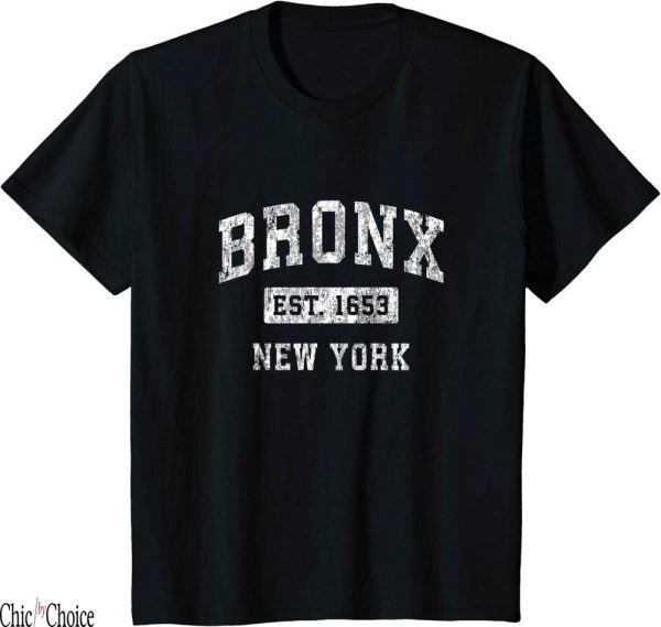 New York Yankees T-Shirt Bronx Vintage Established Sports