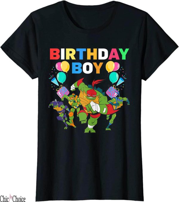 Ninja Turtle Birthday T-Shirt Made Mutant Celebration Gift