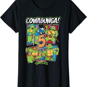Ninja Turtle Birthday T-Shirt Mademark Mutant Cowabunga