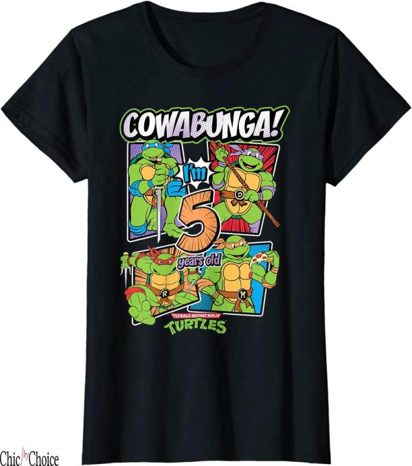 Ninja Turtle Birthday T-Shirt Mademark Mutant Cowabunga