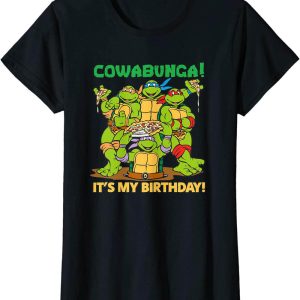 Ninja Turtle Birthday T-Shirt Mademark Teenage Mutant Cowabu