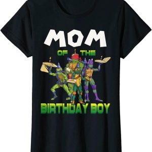 Ninja Turtle Birthday T-Shirt Mutant Pizza Theme Party