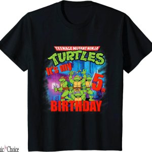 Ninja Turtle Birthday T-Shirt Original Mutant Fifth Mutant