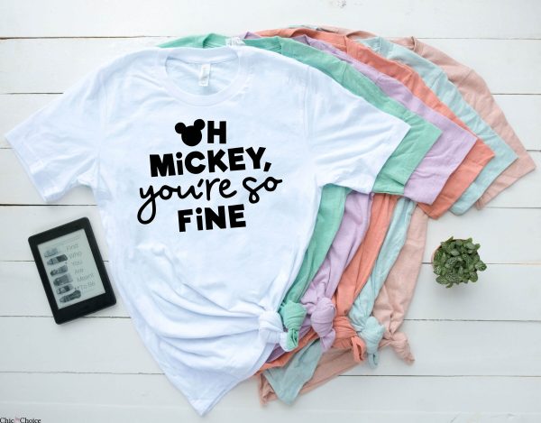 Oh Mickey You Re So Fine T-Shirt Disney Family Mickey