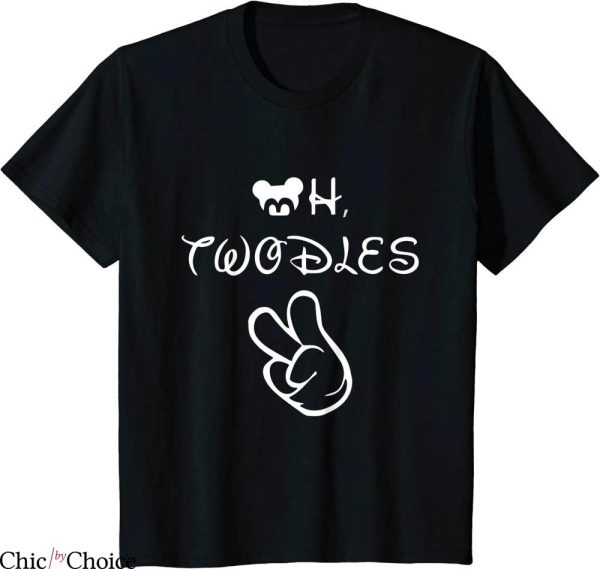 Oh Twodles Birthday T-Shirt Happy 2nd Birthday Cute Tee