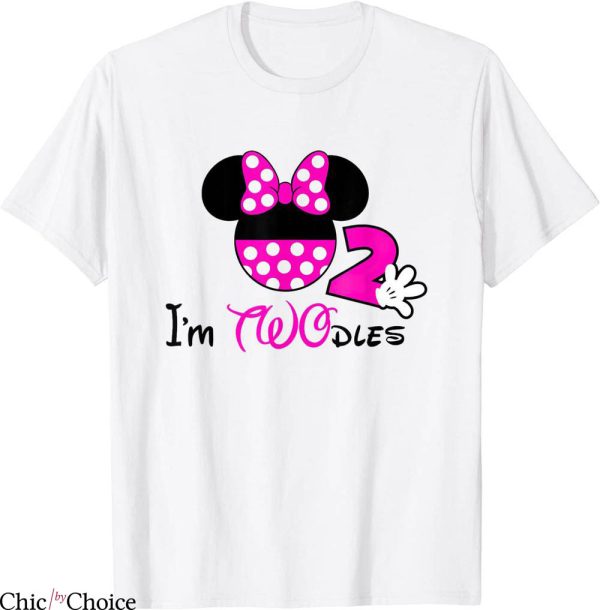 Oh Twodles Birthday T-Shirt I’m Twodles 2 Years Old Mouse