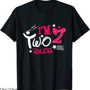 Oh Twodles Birthday T-Shirt I’m Twodles 2nd Birthday Mouse