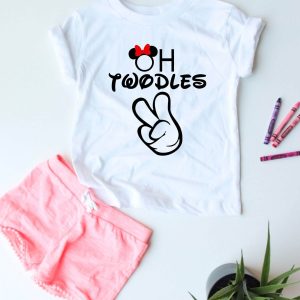 Oh Twodles Birthday T-Shirt Mouse Club House Birthday Party